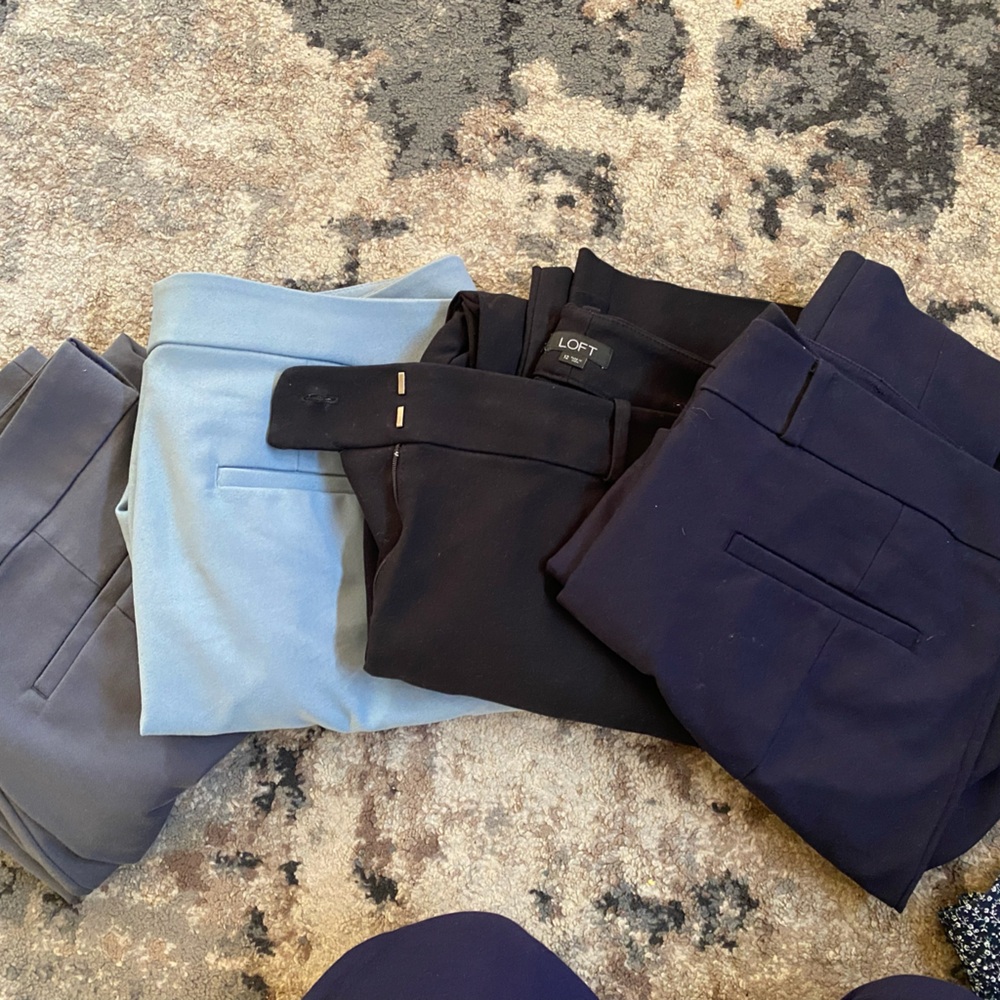 LOFT bundle of size 12 dress pants